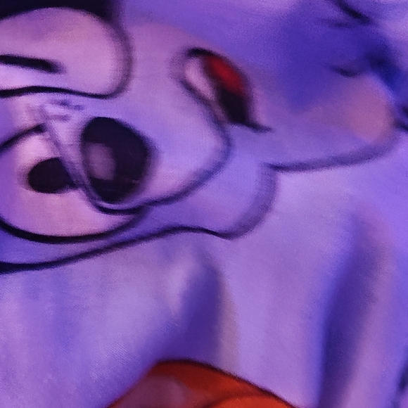 Lucy Kids Nightgown - Blue with Cartoon Characters - Picture 4 of 4